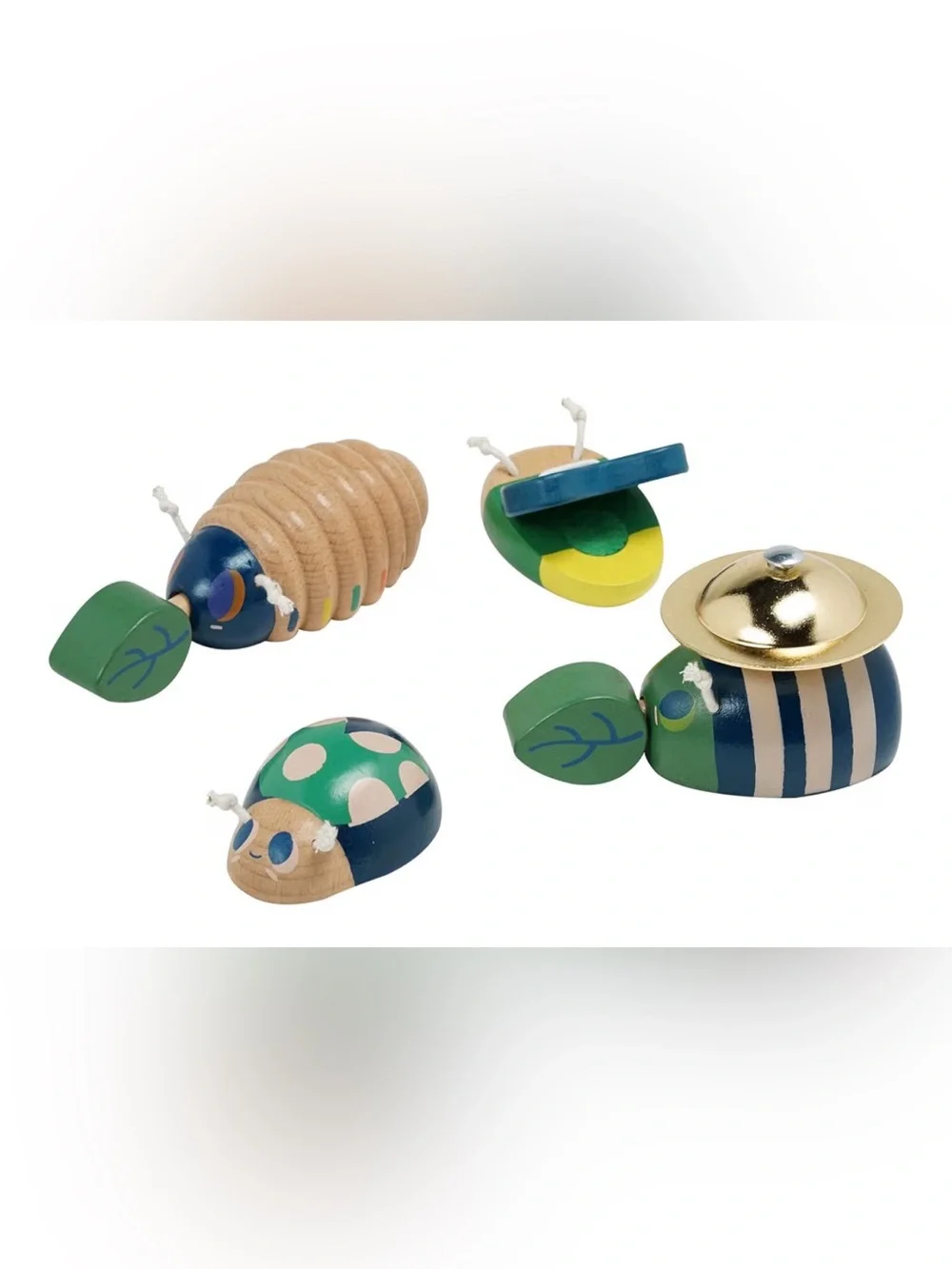 Manhattan Toy Musical Folklore Quartet Wooden Kids' Instruments
